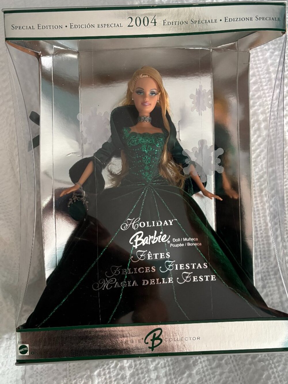 2004 Holiday Barbie Special Edition Emerald Green Velvet NRFB